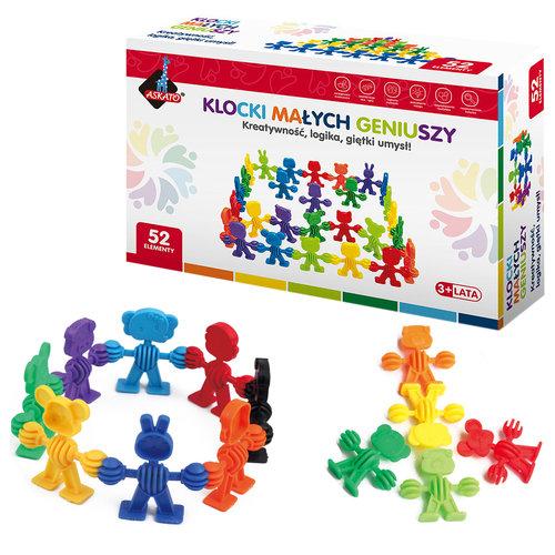 Bloky malých géniov. 52 položiek