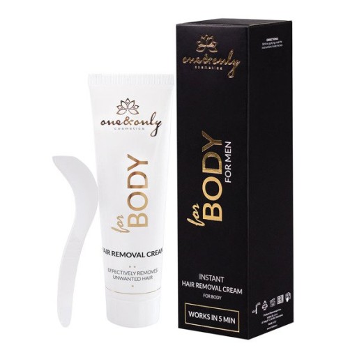One&Only for Body Depilačný krém pre mužov 100 ml