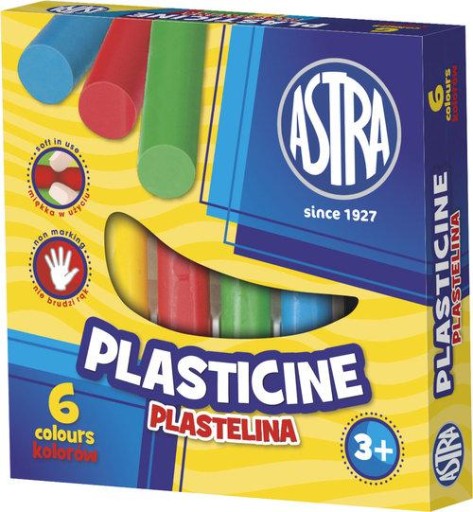 Plastelína 6col Astra 83811905