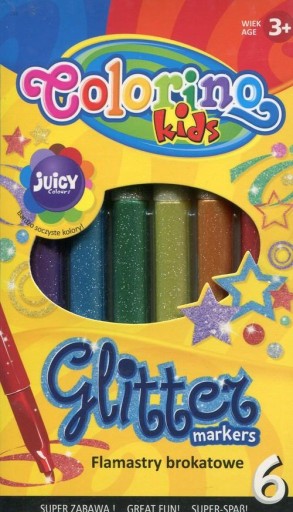 Colorino Kids trblietavé fixky 6 farieb