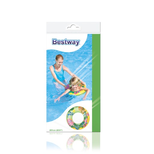 BESTWAY Sea Creature nafukovací kruh na plávanie - 51 cm - tučniak