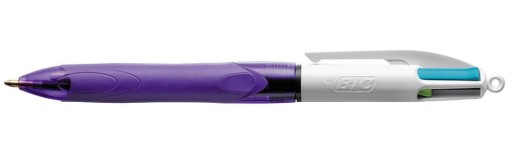 BIC 4COLORS GRIP FASHION FASHION AUTOMATICKÁ GUĽAČKA 4 FARBY ŠKOLA 4V1
