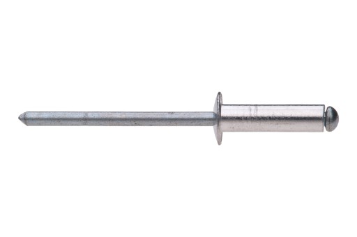 Hliníkový oceľový trhací nit 3 x 8 mm - 50 ks