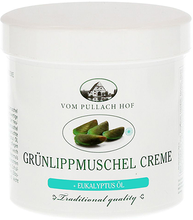 Krém Vom Pullach Hof so zelenými mušľami 250 ml