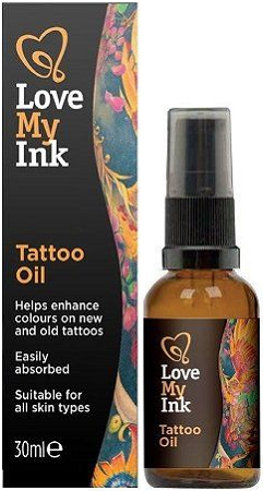 Ošetrujúci olej na tetovanie Love My Ink 30 ml