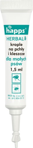 Kvapky proti blchám a kliešťom pre psov do 10 kg