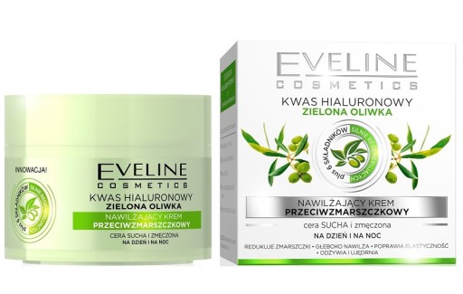 Krém na tvár Eveline Cosmetics s kyselinou hyalurónovou