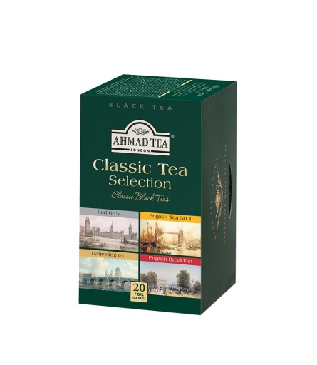 Ahmad Tea Výber čiernych čajov Sada 4 čiernych čajov