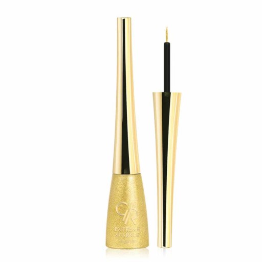 Golden Rose Extreme Sparkle Glitter Liquid Eyeliner Złoty 103
