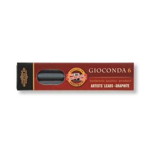 KOH-I-NOOR GIOCONDA GRAPHITE 5,5 mm 4B, 6 kusov