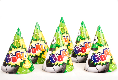 Čiapky Gol čiapky na narodeninovú PARTY ples