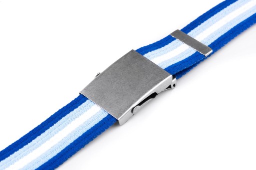 Pánsky opasok Modro-biely 125 cm