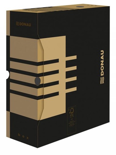 Donau archivačná krabička A4/120mm hnedá