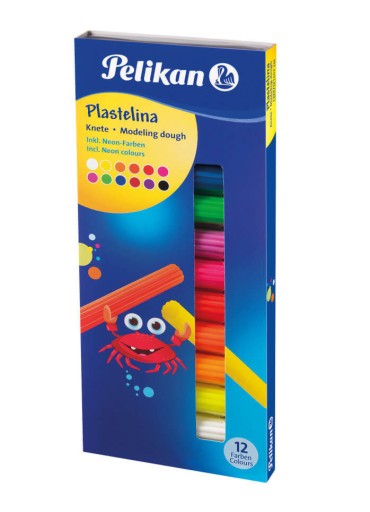 Materská škola plastelína 12col 95g PELIKAN
