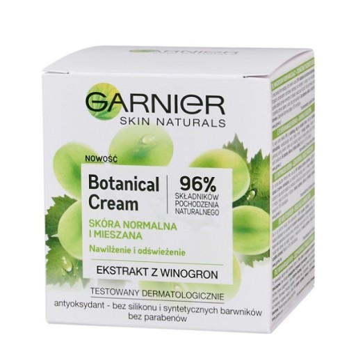 Hydratačný krém na tvár Garnier Botanical Cream pre normálnu, zmiešanú pleť