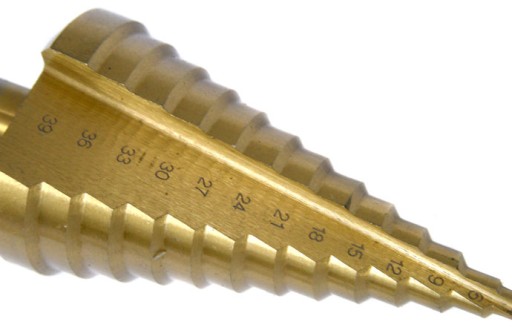 TItánová stupňová vŕtačka HSS 4-39mm