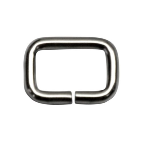 Kovový kožený rám Priechodka 12mm 10 ks