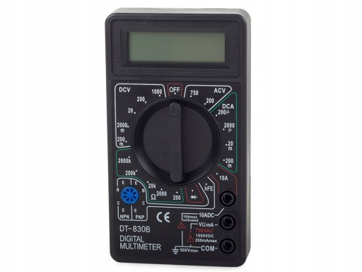 DIGITÁLNY LCD ELEKTRONIKA AKTUÁLNY MULTIMETER