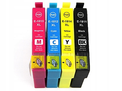 1x XL ATRAMENTY PRE EPSON EXPRESSION HOME T1811 E1811