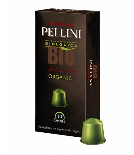 PELLINI BIO BIOLOGICA BIO 10 KS NESPRESSO KAPSULY