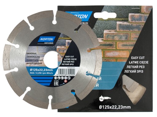 Univerzálny diamantový kotúč na betón 125mm NORTON