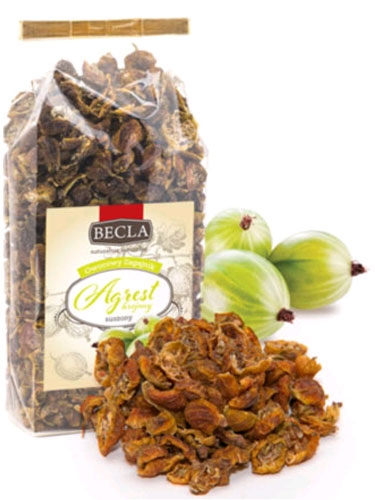 Egreše rezané - sušené 100g - EKOLOGICKÉ