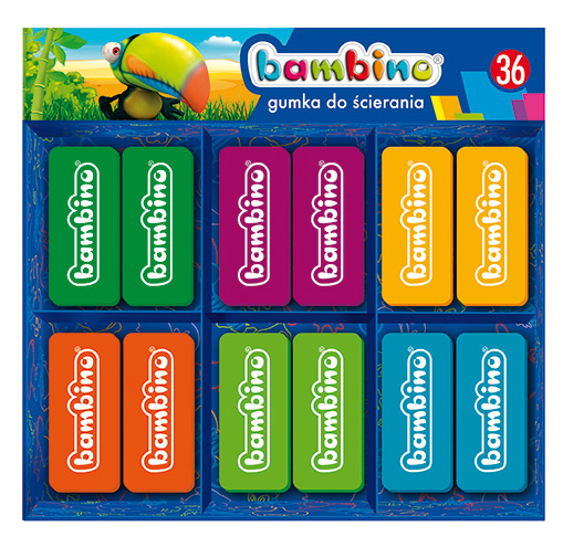 Farba gumy Bambino