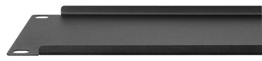 Kryt pre RACK 19'' 2U skrine, čierny STALFLEX