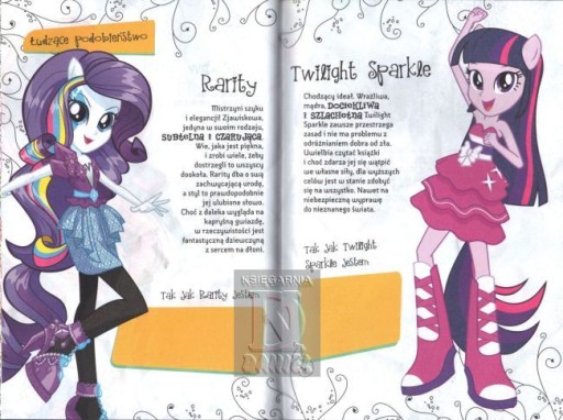 SEKRETÁRKA Equestria girls Diár My Little Pony - KD