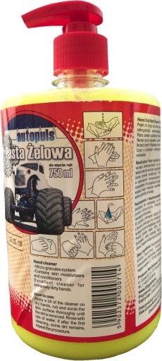 Heavy Duty gélová zubná pasta super kvalitná POĽSKO 750ml