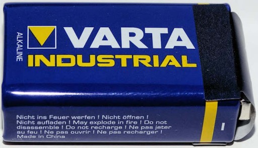 Alkalická batéria 6LR61 VARTA 2020 Batérie 6F22 9V