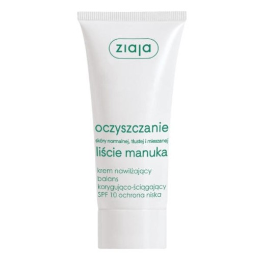ZIAJA Manuka Leaves hydratačný krém SPF10 50ml