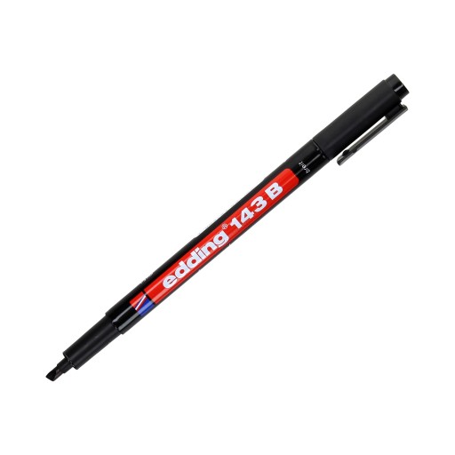 Fóliový popisovač 1,0-3,00mm čierny Edding B143
