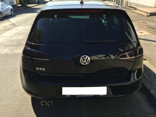 FÓLIA NA LAMPU NA 4 AUTO LAMPY SUPER ČIERNA 30x100