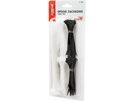 Sťahovacie pásky, 250 ks. CT250BW_____41408#