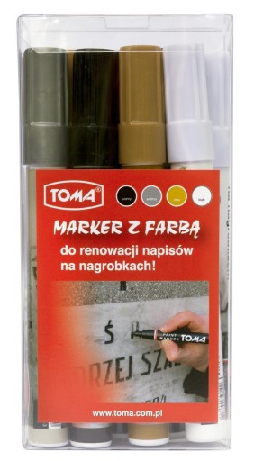 Fix s náhrobnou farbou TOMA TO-448 SILVER