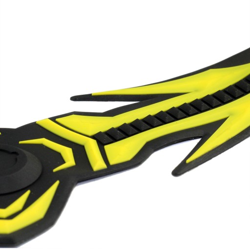 PS 3D gumený tankpad - žltý suzuki bandit gsx r