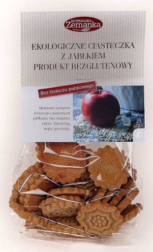 BEZLEPKOVÉ BIO JABLKOVÉ KOLÁČKY 100 g - ZEMANKA