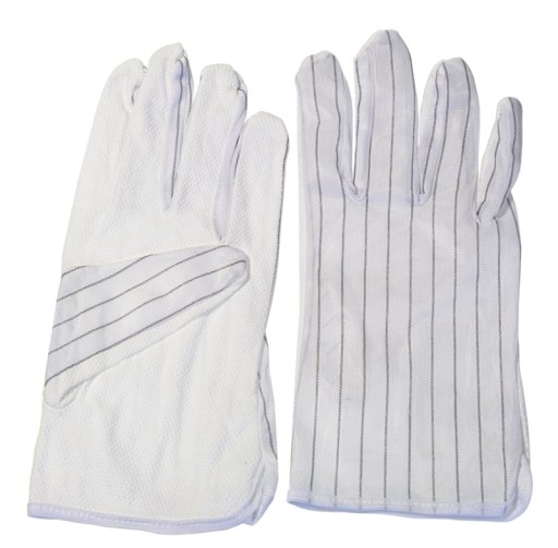 ESD SAFE rukavice, veľkosť S, polyester