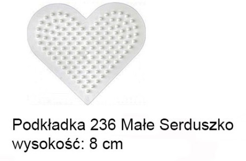 Hama Midi Beads prestieranie 236 srdiečko