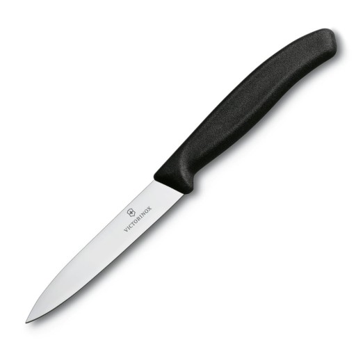 Nôž na zeleninu 6.7703, čierna rukoväť 10 cm
