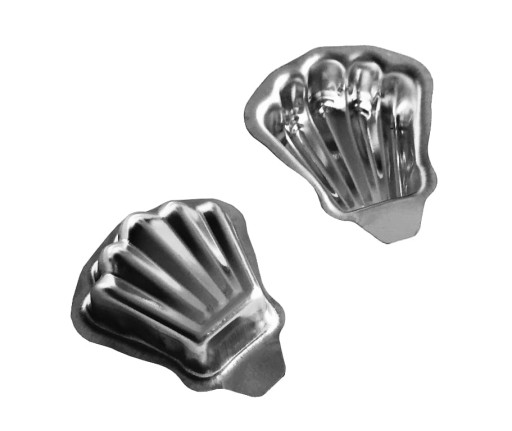 Formy na pečenie SHELLS 3,4 cm 10 ks.