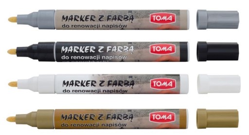 Fixka s farbou na RENOVÁCIU náhrobných kameňov TOMA TO-448