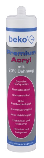 AKRYLOVÝ TESNENIE ACRYLIC FLEX BIELY 300 ml BEKO