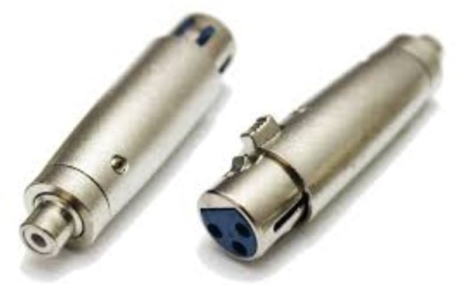Adaptér RCA cinch zásuvka / XLR 3kolíková zásuvka (3893)