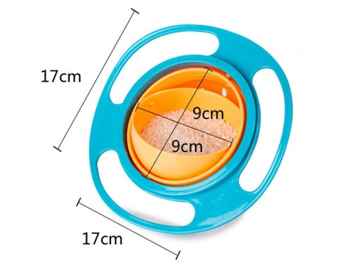 360 GRAVITAČNÁ GYROSKOPICKÁ MISKA NA VYRÁŠKY