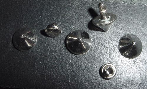 KUŽELOVÝ STUD 10ks 9mm, farby na výber