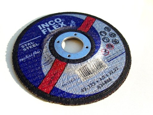 POLSKÝ INCO FLEX KOVOVÝ REZNÝ KOTÚČ 125x2,5