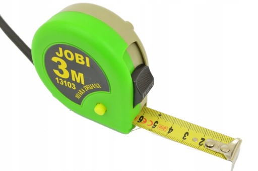 MEASURATION Jobi Tape Stiahnuteľná páska 3m so zarážkou STRONG