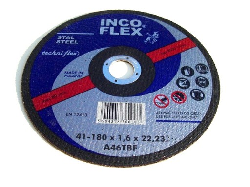 POLSKÝ INCO FLEX KOVOVÝ REZNÝ KOTÚČ 180x1,6